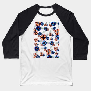 Florals Baseball T-Shirt